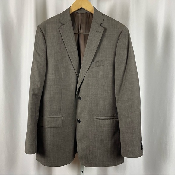 Marc Anthony Wool 42R 2 Button Blazer Career Professional Office Business - Picture 1 of 12